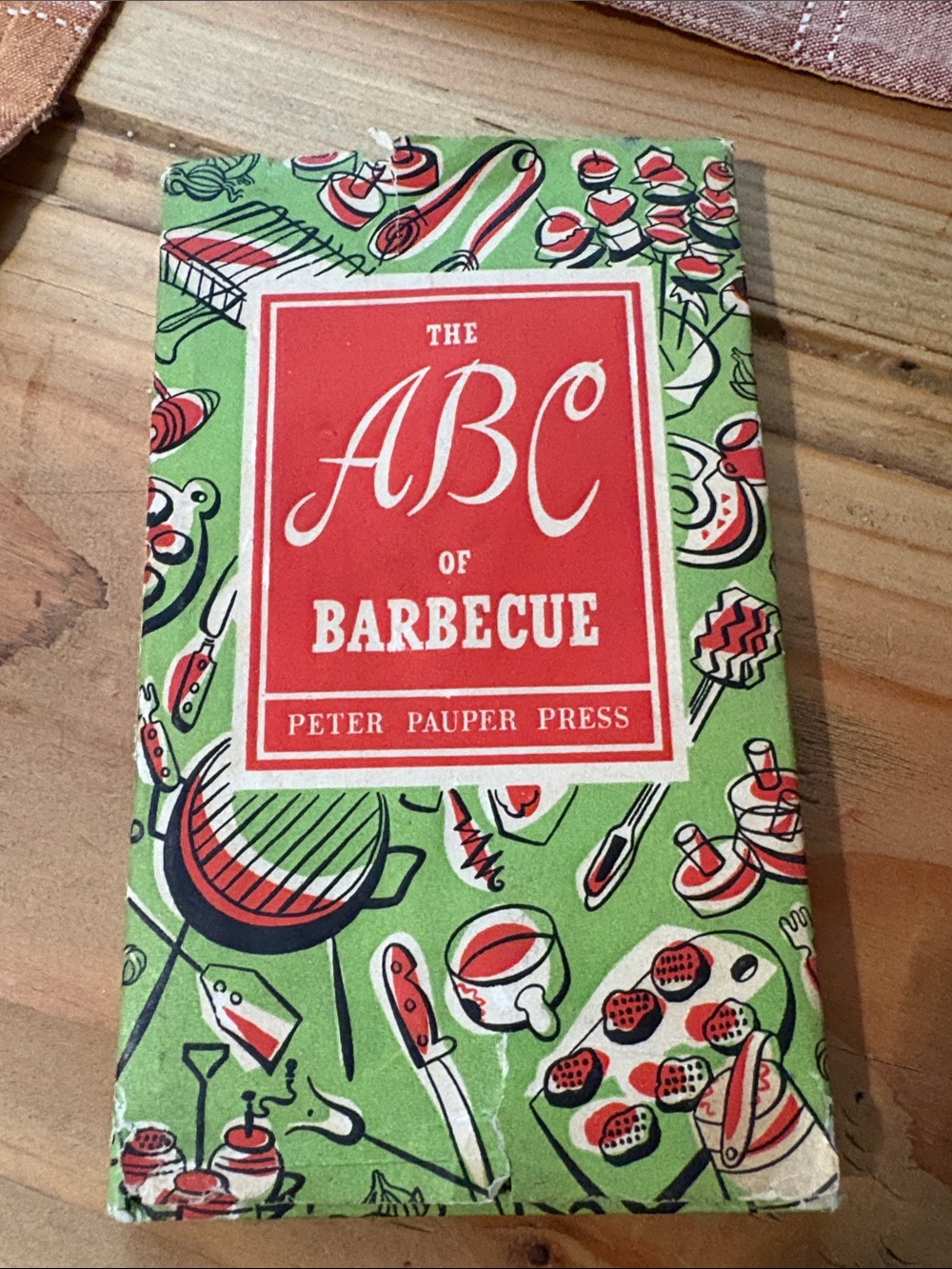 Vintage 1957 The ABC of Barbecue by - the Peter pauper press.